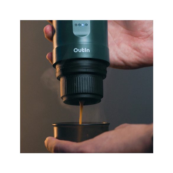 Outin - Nano Espresso készítő * Nespresso kapszula kompatibilis - kékeszöld