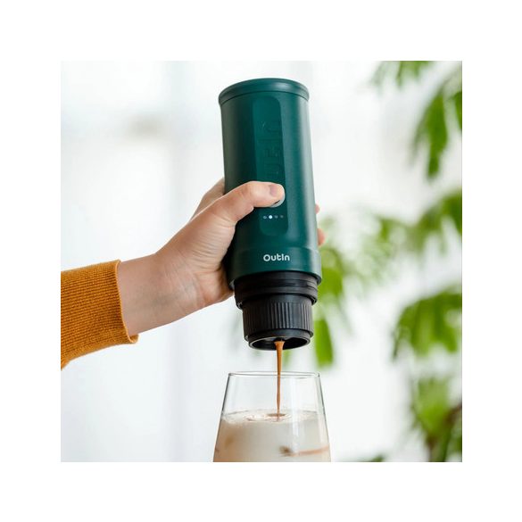 Outin - Nano Espresso készítő * Nespresso kapszula kompatibilis - kékeszöld