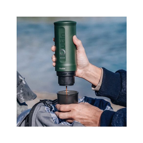 Outin - Nano Espresso készítő * Nespresso kapszula kompatibilis - erdei zöld